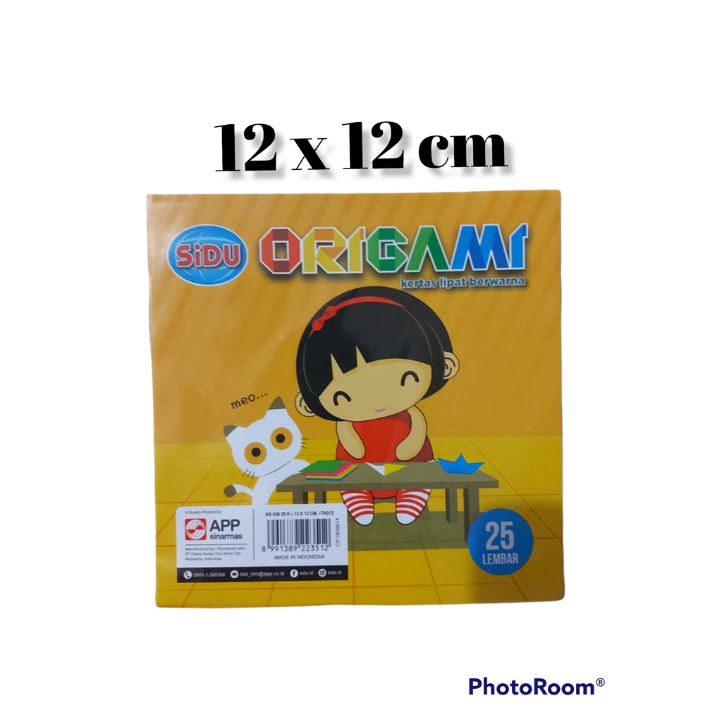 Jual Kertas Origami Sidu X Cm Shopee Indonesia