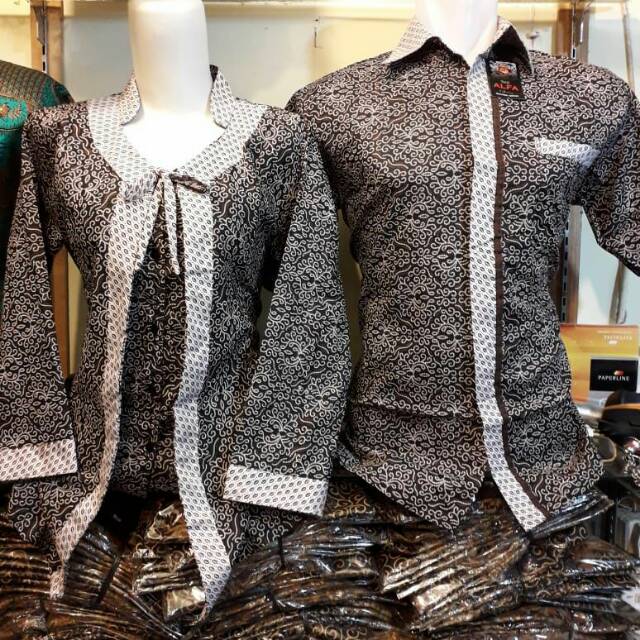 Sarimbit/couple batik moca