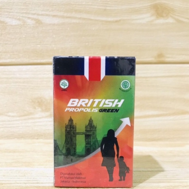 BRITISH PROPOLIS | BRITISH PROPOLIS GREEN  | Memelihara Kekebalan Tubuh | Untuk Pemulihan Sakit