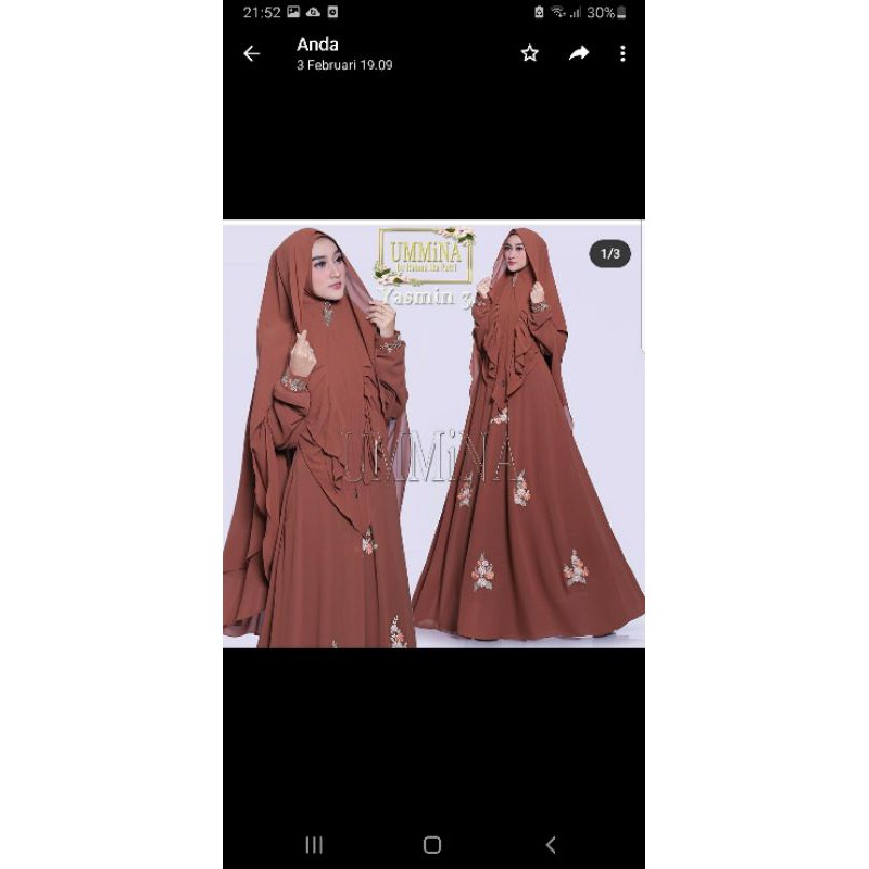 gamis ummina