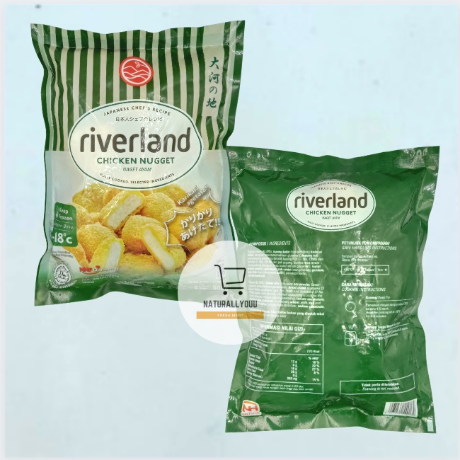 Riverland Chicken Nugget 500gr (Nugget Ayam Riverland)