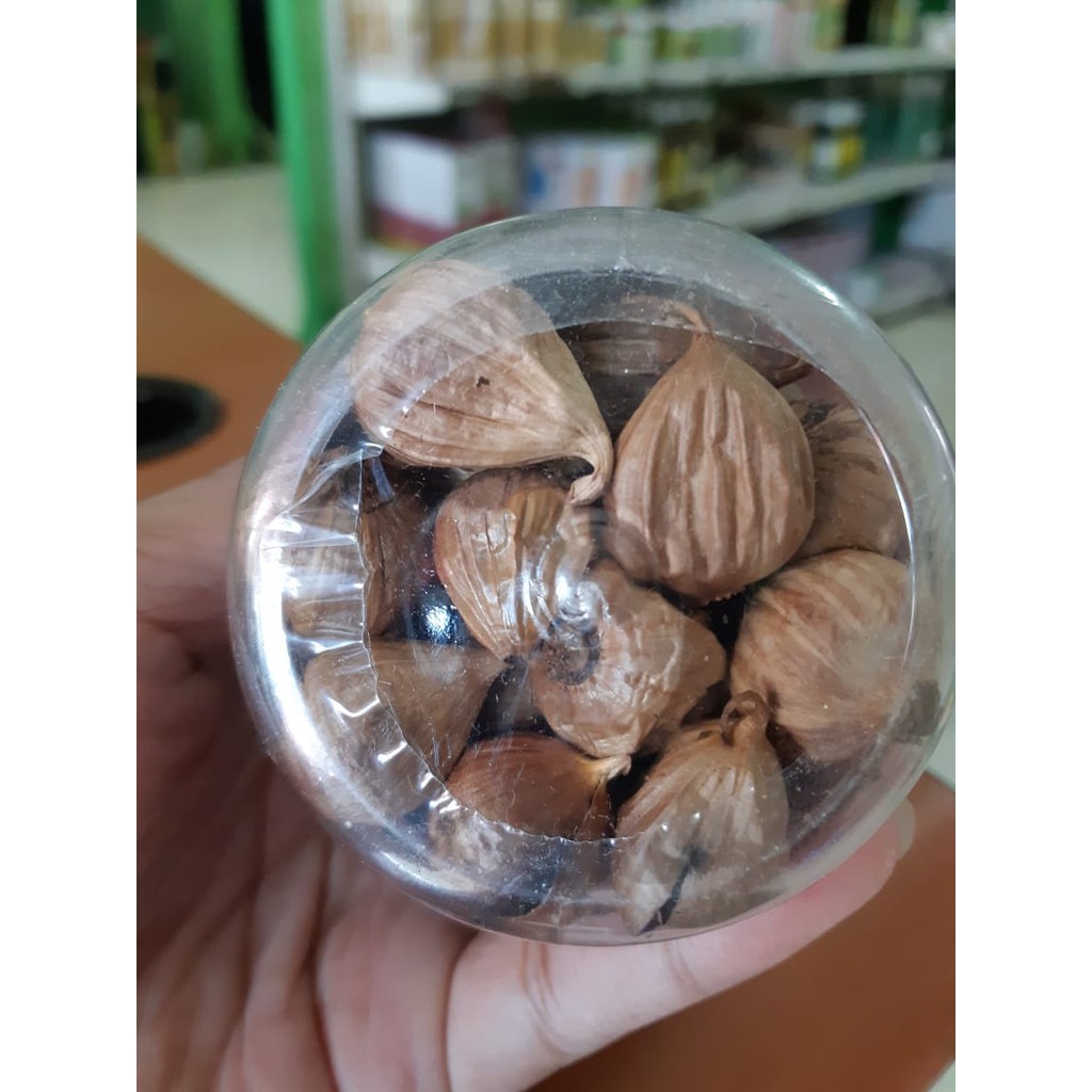 Bawang Tunggal Bawang Lanang EL BADR Black Garlic berat 100 gr