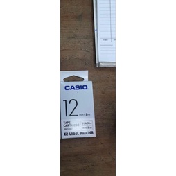 

CASIO EZ LABEL PRINTER XR-12WE1 ORIGINAL