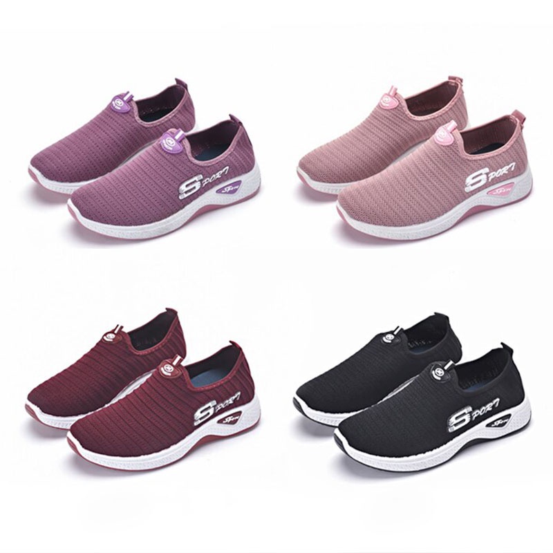 SEPATU SNEAKERS WANITA SPORTY sepatu wanita slip on - Y-1