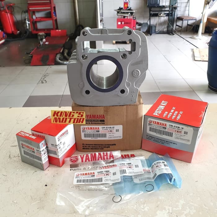 BLOK SEHER, PISTON, SEHER KIT VEGA R, JUPITER Z ASLI YAMAHA