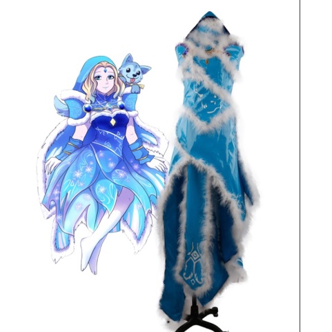 KOSTUM COSPLAY | CRYSTAL MAIDEN CM DOTA 2 ARCANA PRELOVED