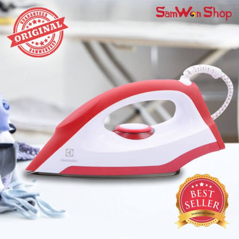 Setrika Dry iron Electrolux Edi 1004 setrika baju modern Electrolux promo