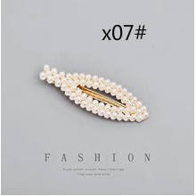 Alloy Rabbit Peach Beloved Butterfly Knot with Pearl Mesh  Hair clip