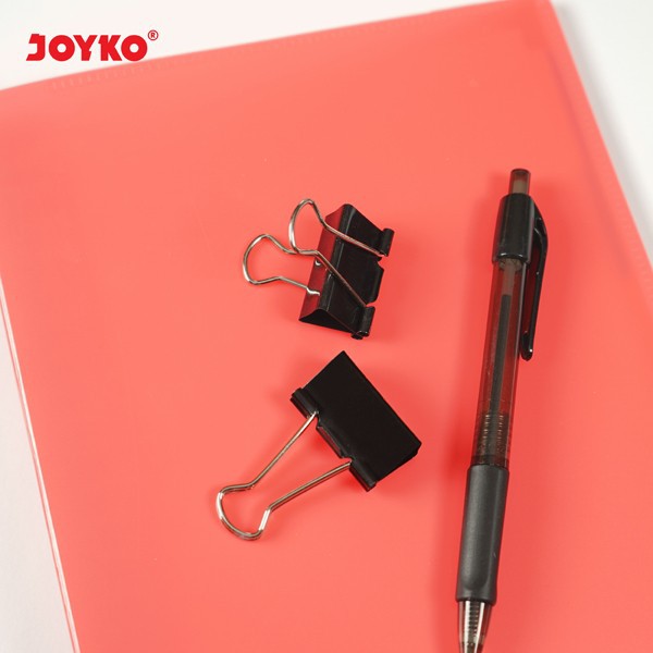 

JOYKO BINDER CLIP 32MM 12PCS MEDIUM / KLIP KERTAS SEDANG JEPITAN NO.155 MURAH BERKUALITAS