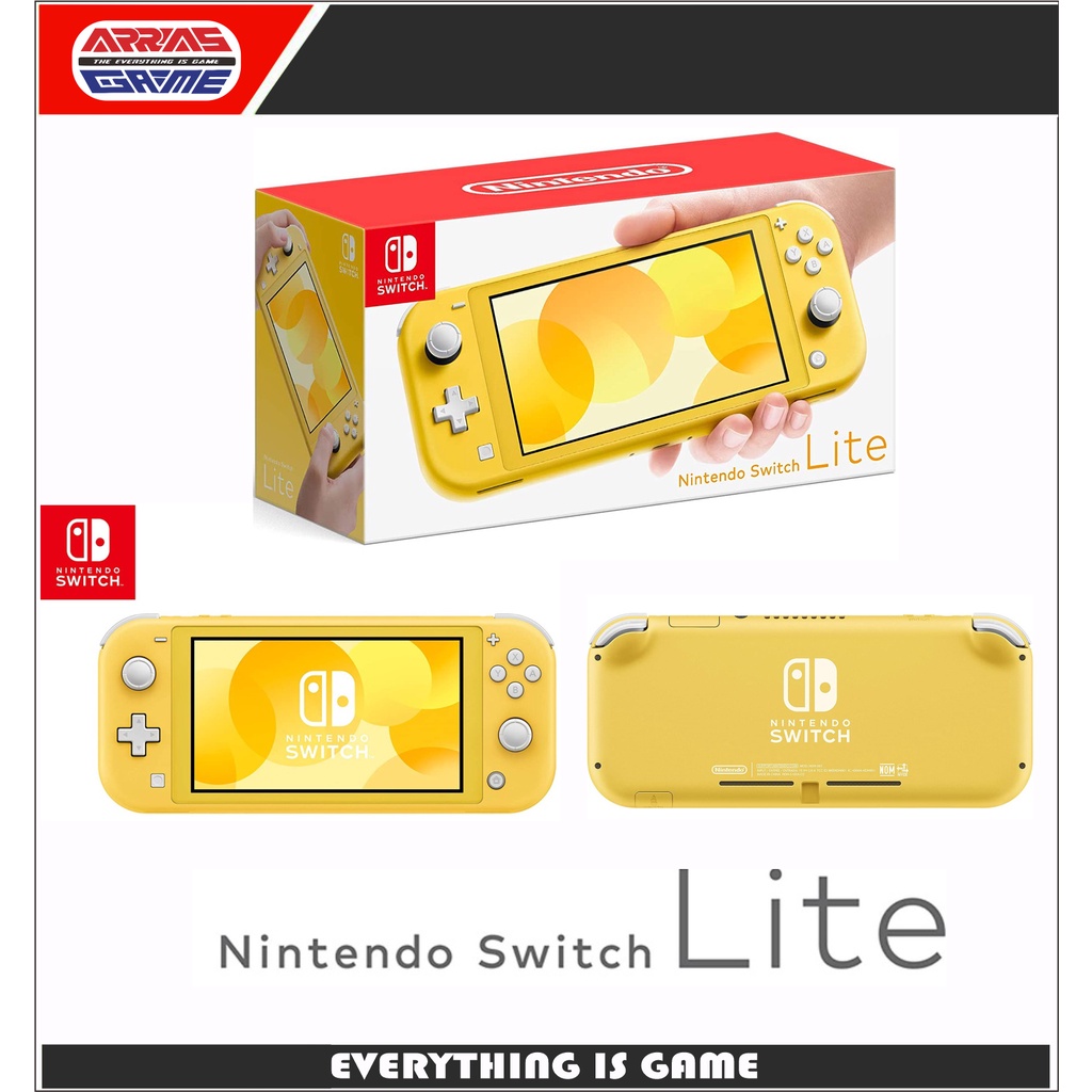 Nintendo Switch Lite - Console Nintendo Switch Lite - Video Game Nintendo Switch Lite - Yellow