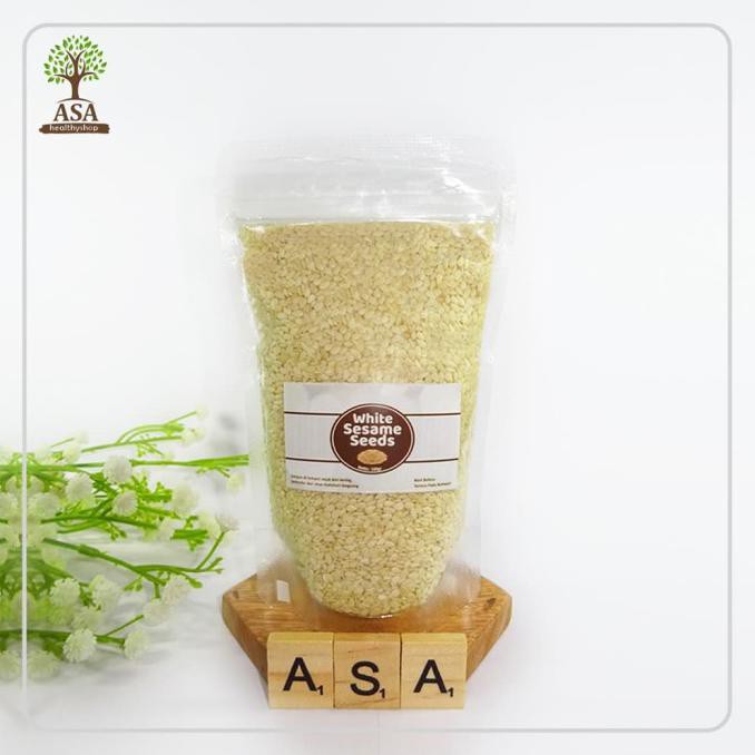 

Cuci Gudang Awal Tahun White Sesame Seeds 100 gram / Biji Wijen Putih Diskon