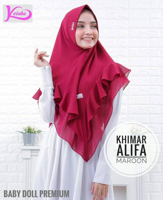 KHIMAR ALIFIA  HIJAB INSTAN ||  KEISSHA