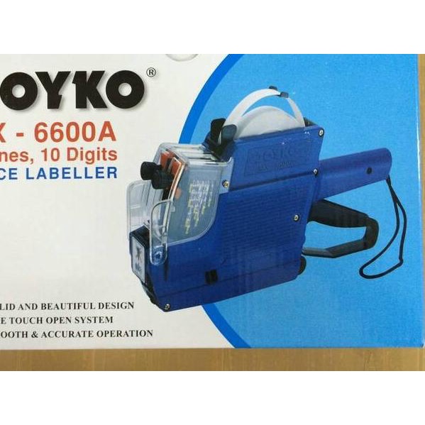 

➭ Paket Joyko MX-6600A (Huruf,Angka) - Alat Lebel Harga ♦