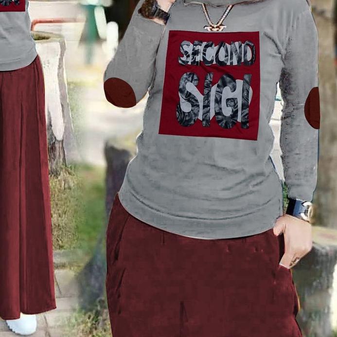 VS - SET ZOLA KULOT / SETELAN KULOT ZOLA / STELAN KIREI / FASHION TRENDY