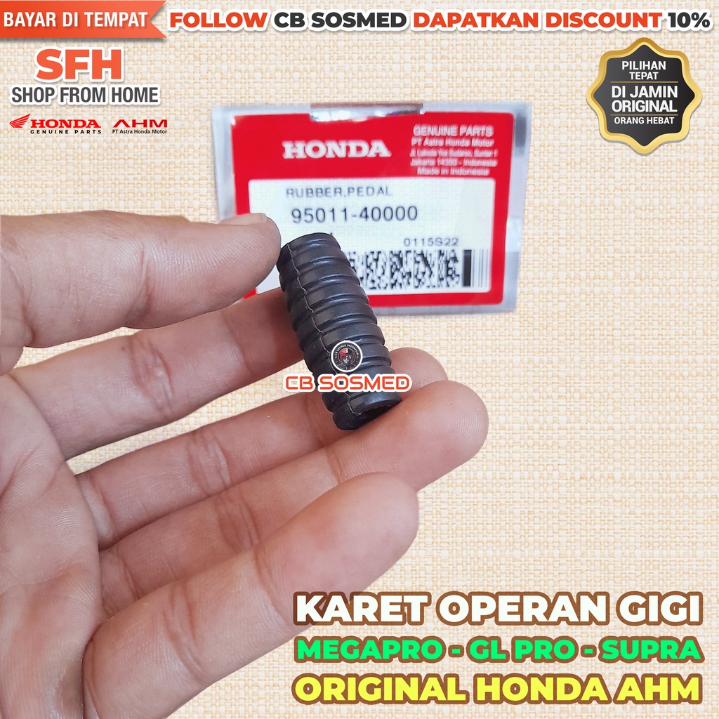 Karet Operan Gigi Megapro New Karet Pedal Persneling MP Primus Rubber Pedal Mega Pro Advance Origina