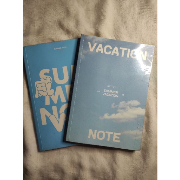 Summer note wayv Vacation note nct 127