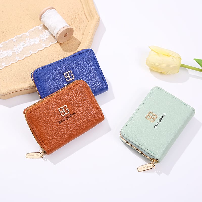ASIN829 Dompet Mini Murah Impor Dompet Mini Wanita/Dompet Kartu Import 1043 Murah Dan Trendy