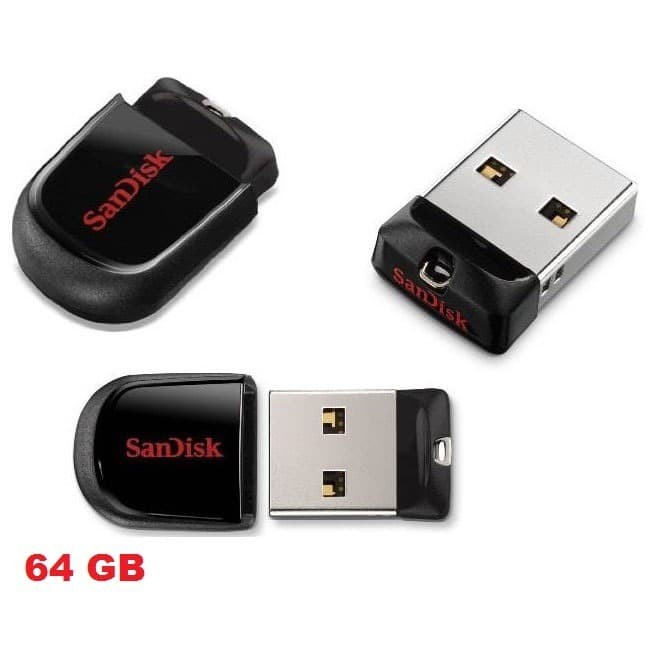 Flashdisk SanDisk Cruzer Fit CZ33 64GB