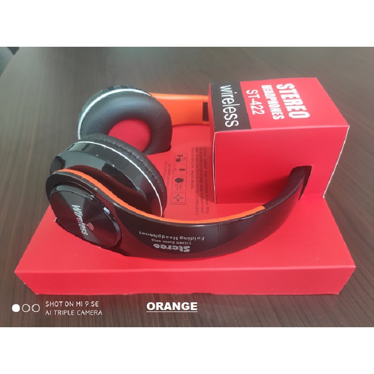 Headset Wireless Bluetooth Murah ST422