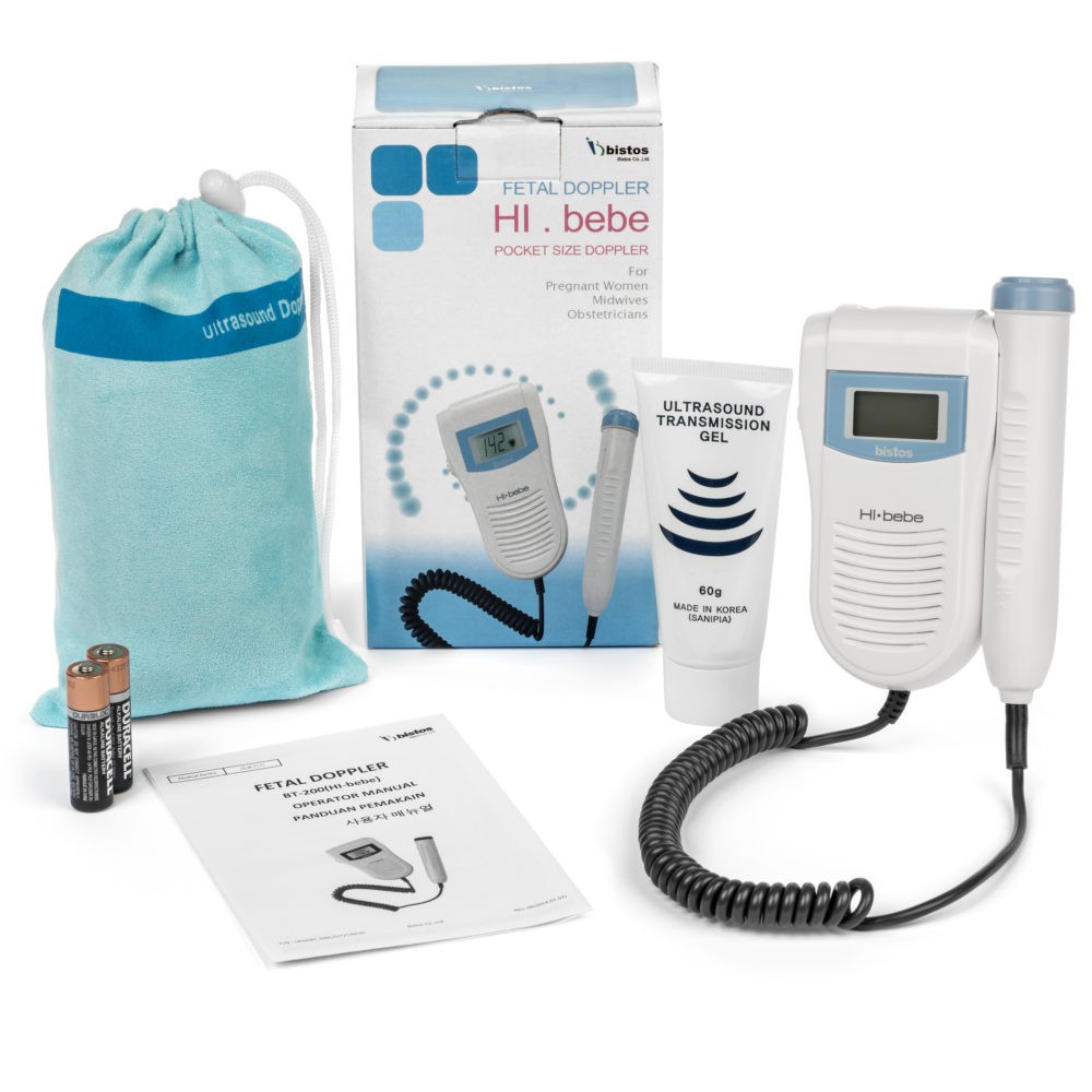 Hi Bebe BT-200 LCD Fetal Doppler - Alat Dengar Detak Jantung Janin