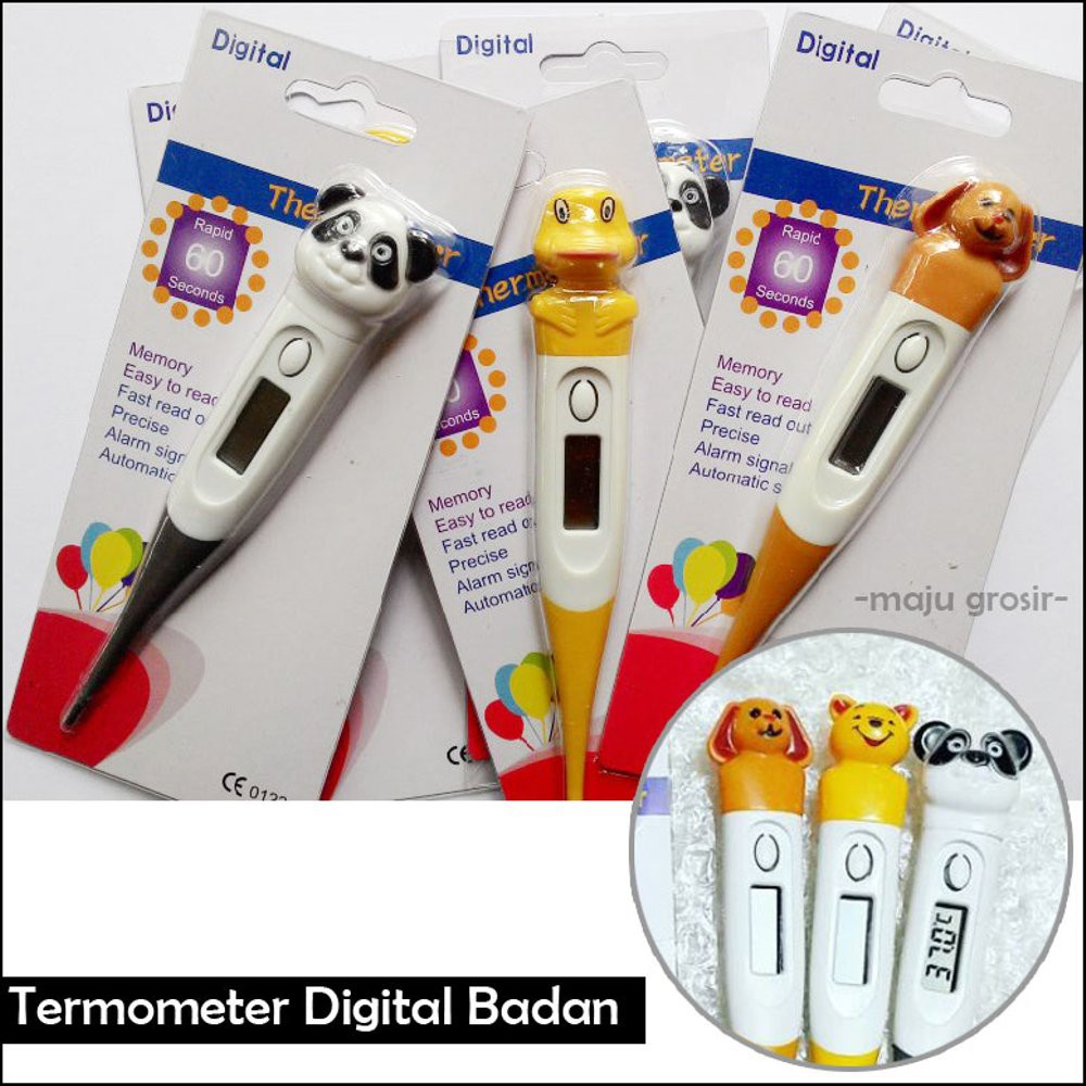 Termometer - Thermometer Badan Digital - Alat Deteksi Suhu - KARAKTER