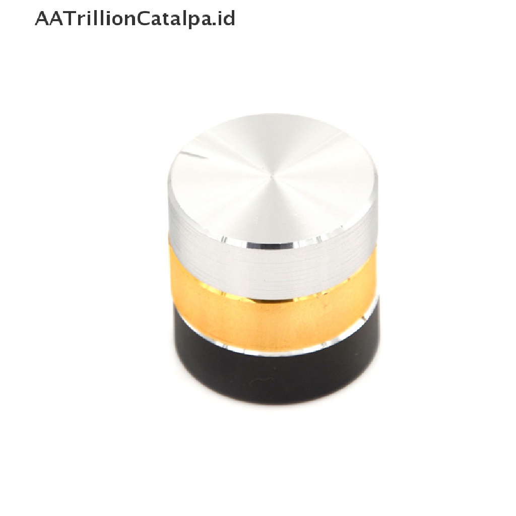 Aatrillioncatalpa 1PC Knob Kontrol Volume CD Amplifier Bahan Aluminum Ukuran 30x10