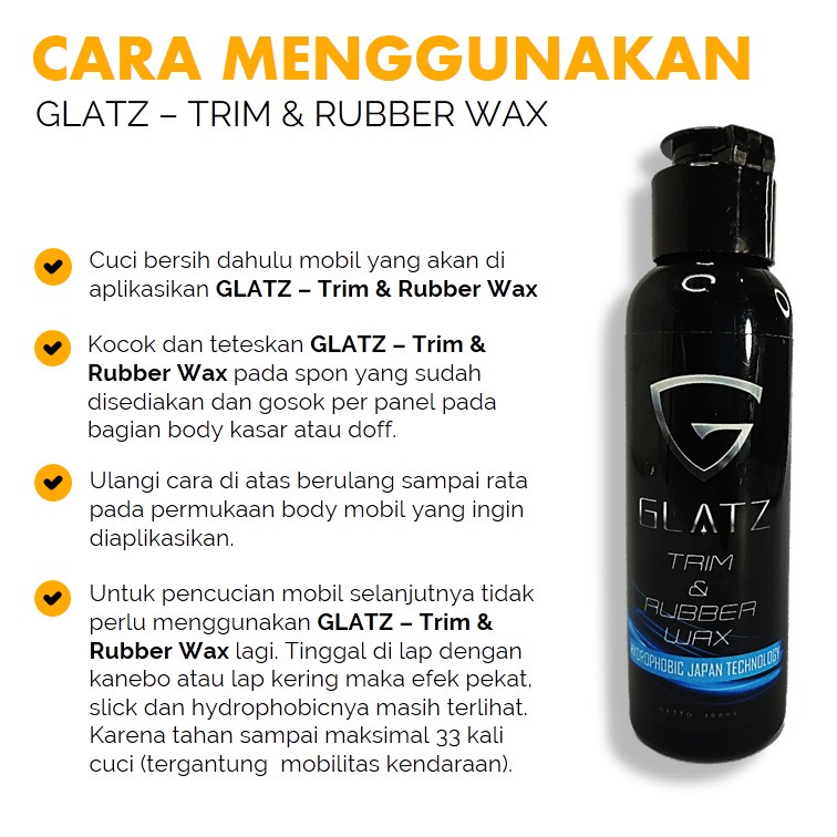 Paket Pengkilap Mobil Warna Silver Glatz Autocare