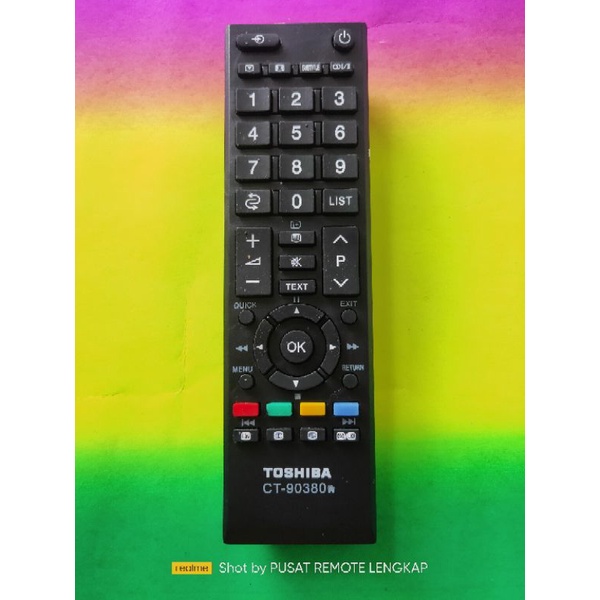 Remote TV LED LCD Toshiba Langsung Pakai. Grade Original