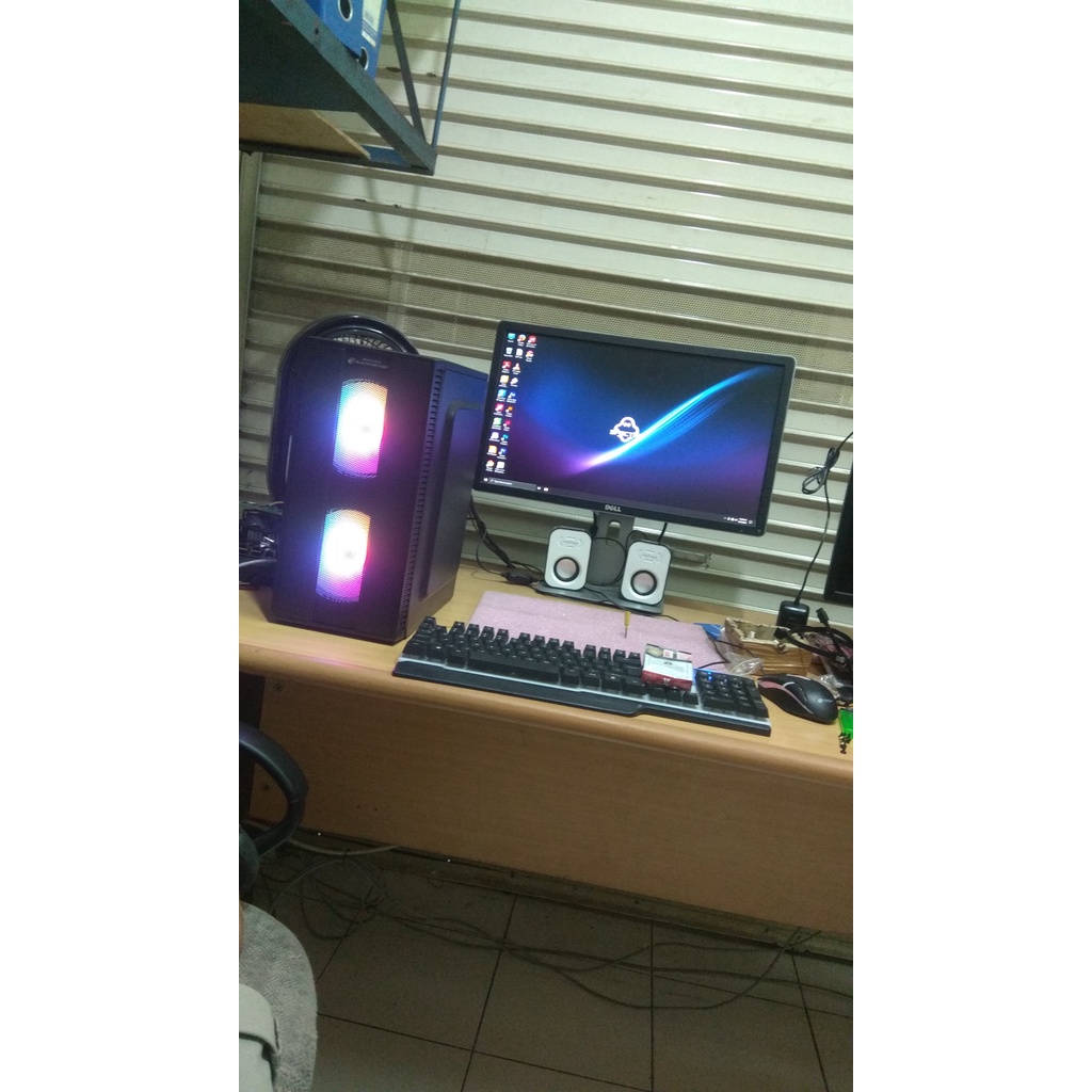 FULLSET... CPU PC GAMING A6-6400 KOMPUTER RAKITAN PC GAME EDITING DESIGN