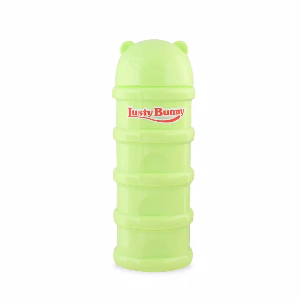 *FRAULEINCO* Lusty Bunny Milk Container Takaran Susu Warna Solid TB-1706 / Tempat susu bubuk