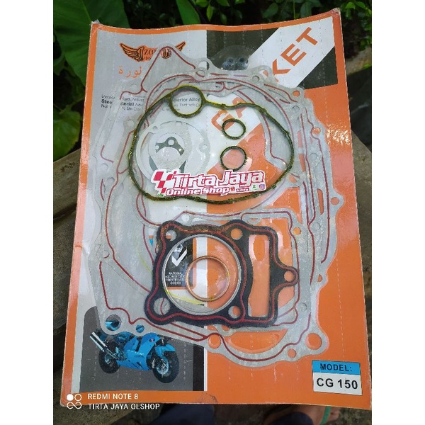 paking perpak gasket fullset tossa viar fukuda nozomi grobak gerobak roda tiga mesin model cg 150cc non radiator