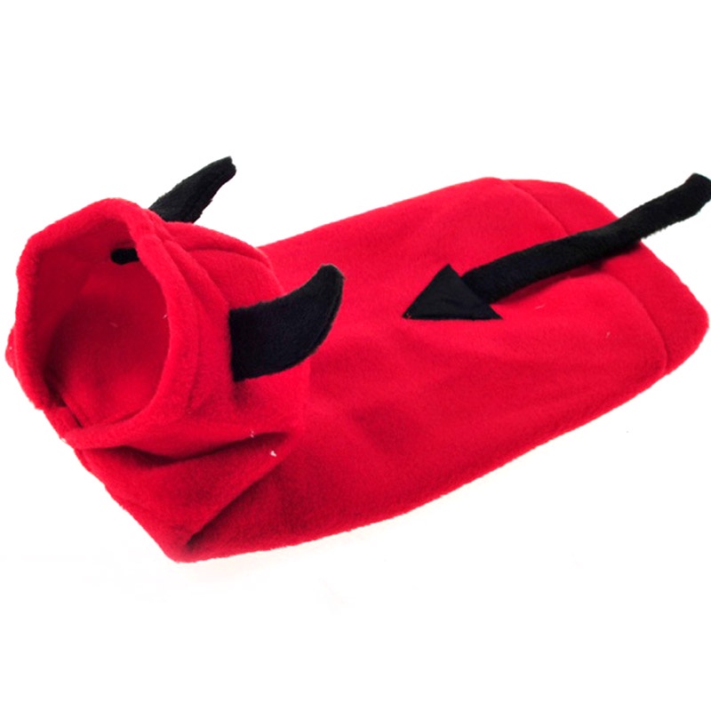 ★〓YUFeiPet〓★ Halloween Pet Transformation Costume Dog Fall Winter Warm Clothes Pet Little Devil Party Costume