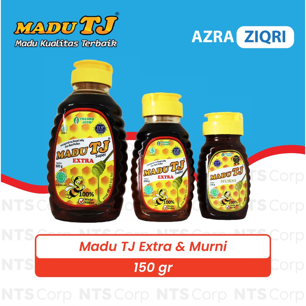 Madu TJ Murni Tresnojoyo 150gr , 250gr