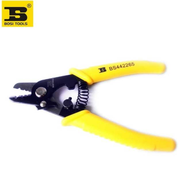 Stripper Bosi Tool 3 Tang Pengupas Kabel Stripper Wire Lubang 3 Fiber Optik