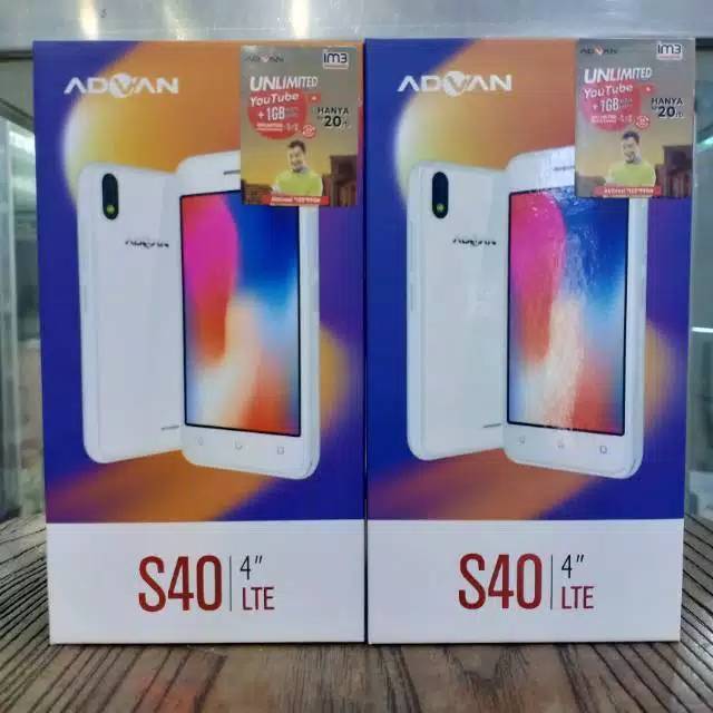 Advan S40 4g Lte Garansi Resmi Shopee Indonesia