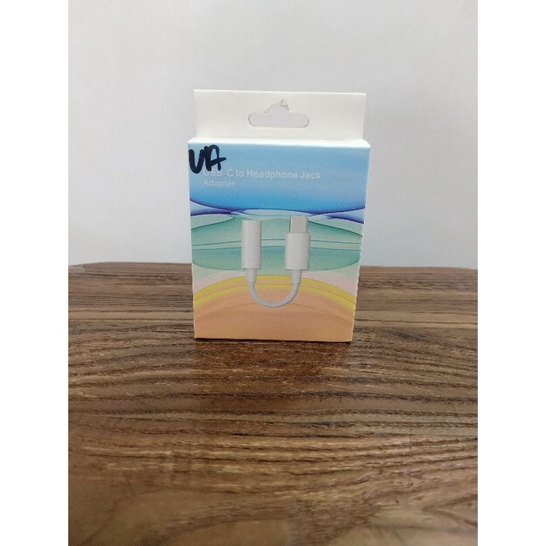 SAMBUNGAN HANDSFREE USB-C TO HANDPHONE JACK 3,5MM