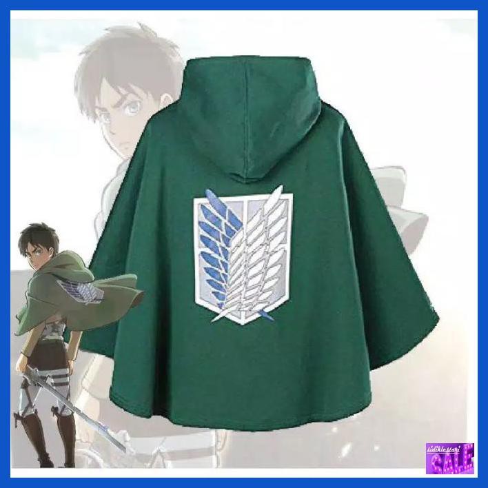GAMISDEWASA- ORIGINAL JUBAH ATTACK ON TITAN SHINGEKI NO KYOJIN SNK JUBAH AOT -MUSLIM.