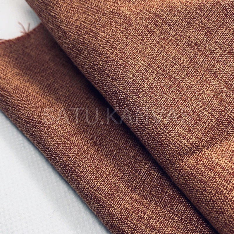 Kain KATUN MADINAH / MADINAH COTTON ( fodu ) SERI 1-MOCCA