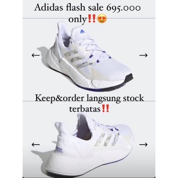 adidas x9000L4 white