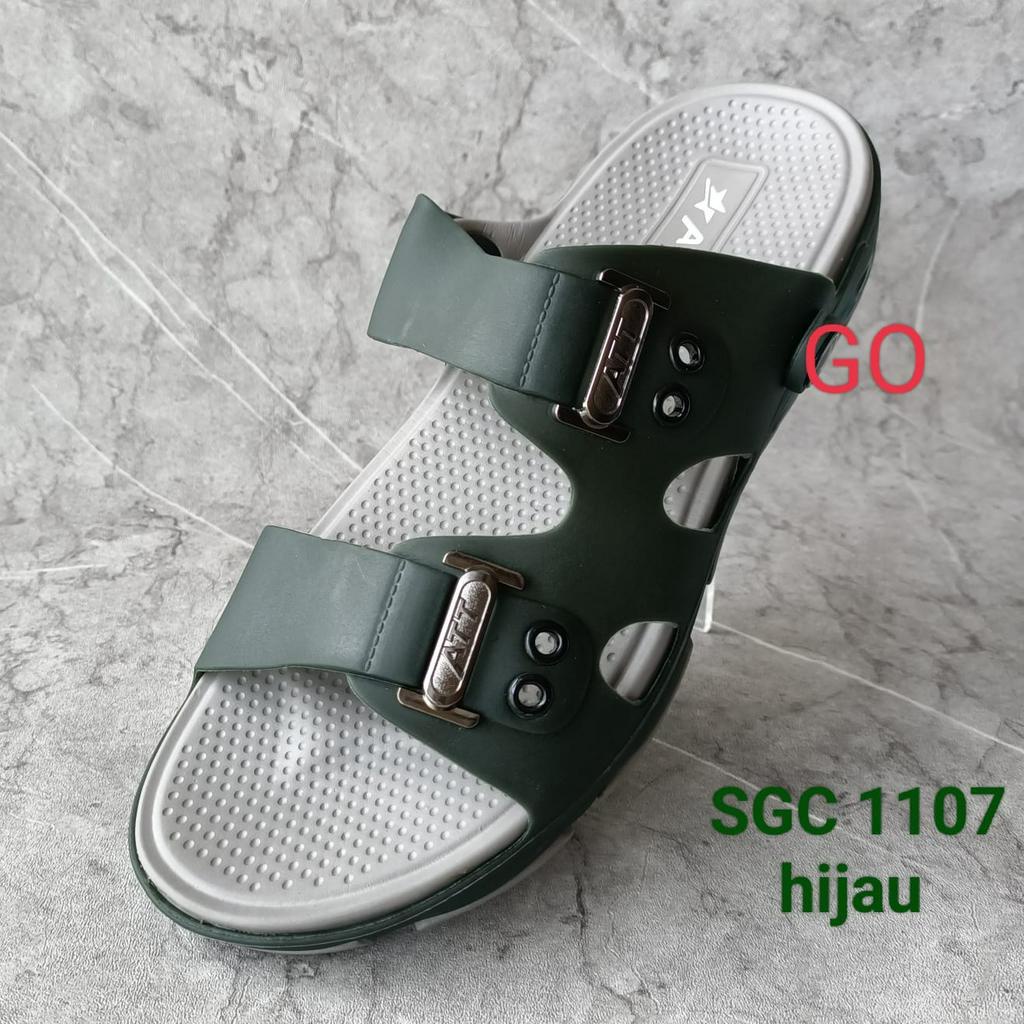 gof ATT SGC 1107 SANDAL PRIA Sandal Selop Santai Bahan Karet Anti Air Nyaman Dipakai