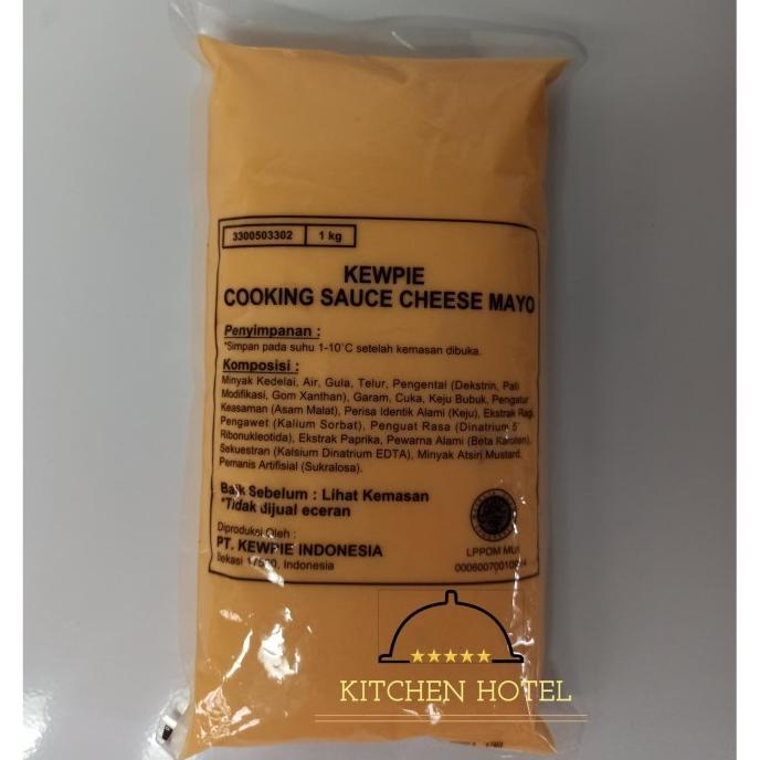 

Cuci Gudang Awal Tahun KEWPIE COOKING SAUCE CHEESE MAYO 1 Kg | MAYONNAISE KEJU | MAYONAISE Cuci Gudang Awal Tahun