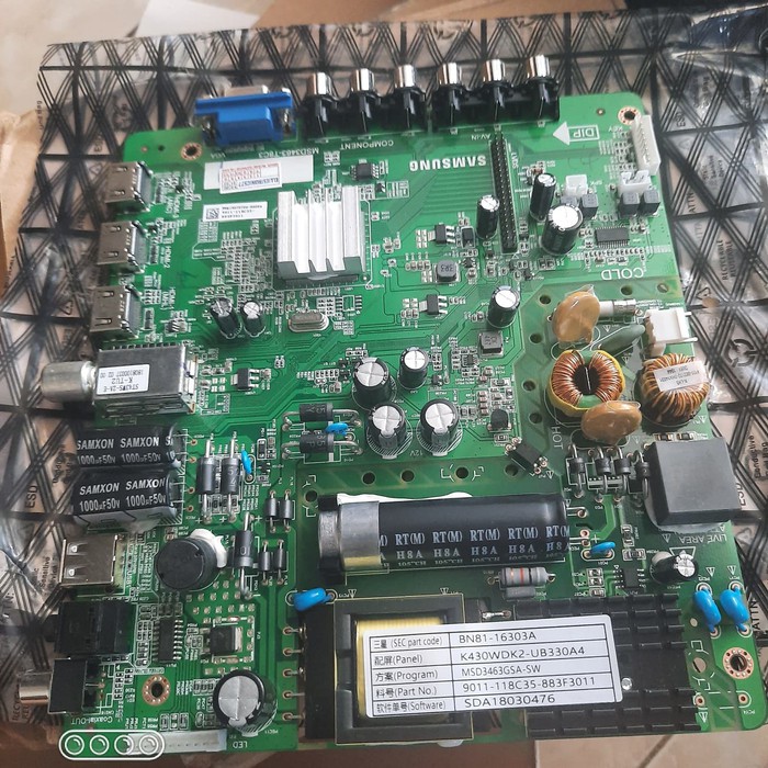 MB TV SAMSUNG 43K5005 - MAINBORD TV SAMSUNG 43K5005  - MESIN TV SAMSUNG 43K5005
