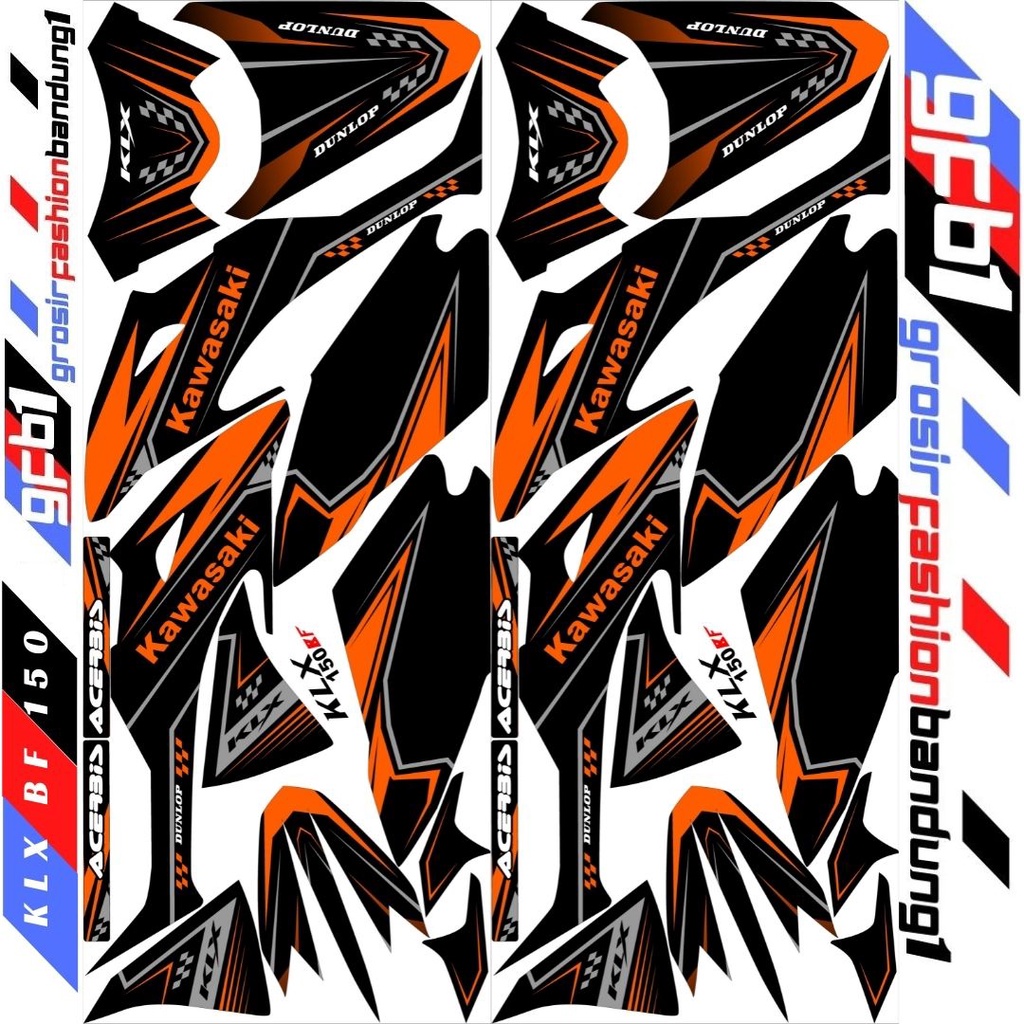 Decal Motorcross Trail Adventure KLX BF 150