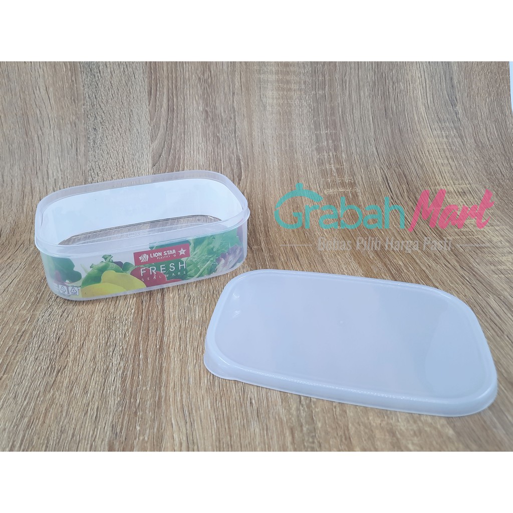 KOTAK MAKAN FRESH SEALWARE TRANSPARAN (730 ML) - LION STAR SW 26