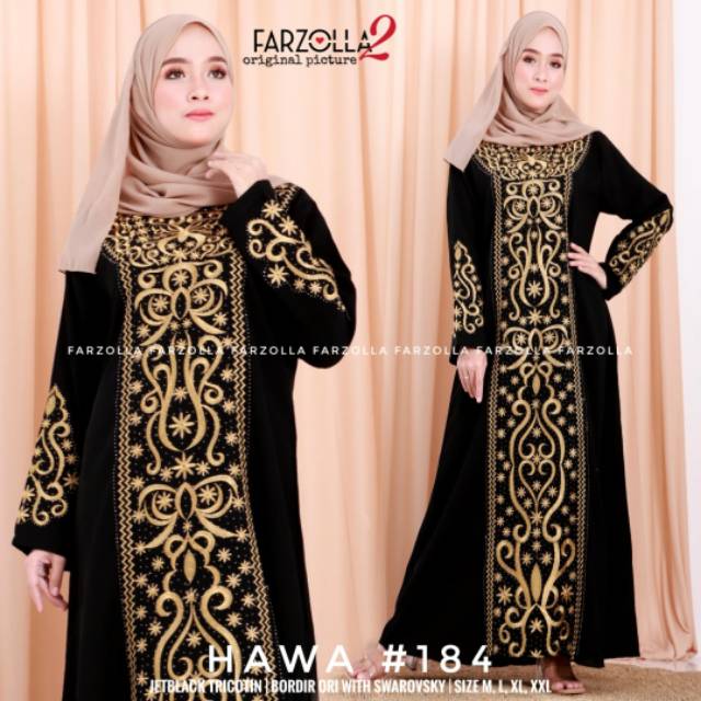Abaya turki mewah elegan