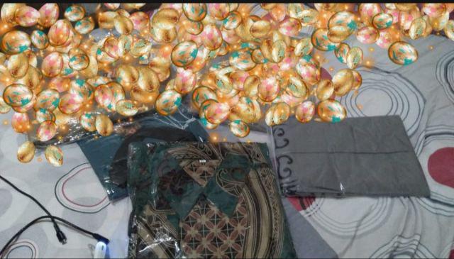 Bswart Batik Hrb026 Kenongo Hem Pendek Padi Pekalongan M L Xl Batik Pria Murah