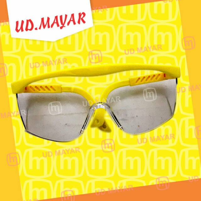 Kacamata Clear Kuning