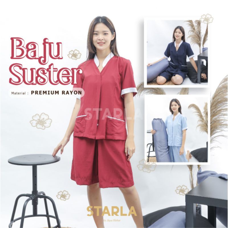 BAJU SUSTER / SERAGAM BABY SITTER / SERAGAM SUSTER / BAJU SERAGAM SUSTER / SERAGAM NANNY / SHARON