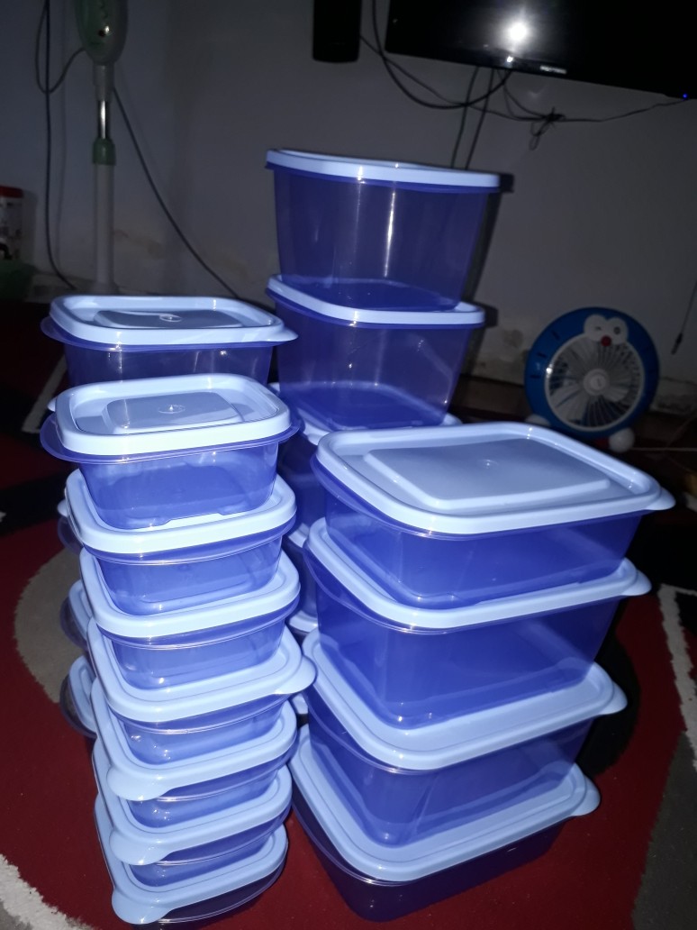Technoplast Kotak Penyimpanan Serbaguna 1 Set  Azumi Set Of 18 Murah