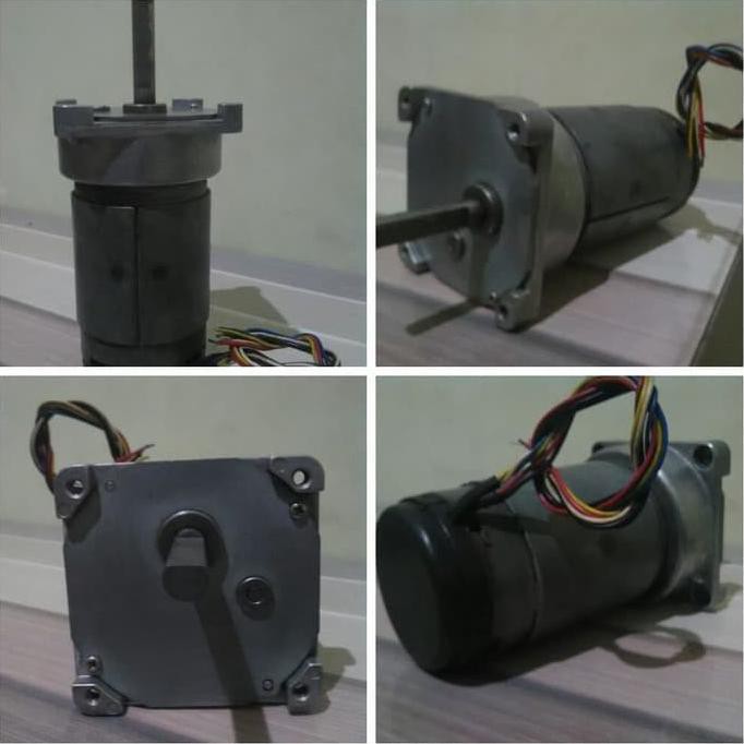 Dc Motor Dinamo Gearbox Made In Japan Germany 200Rpm Torque 80Kg Lebih